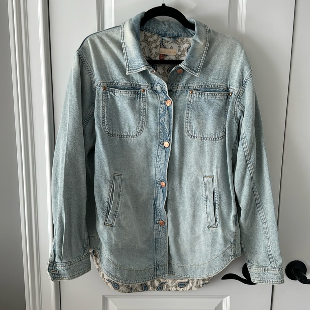 Pilcro Denim Shacket, size M. Anthro brand